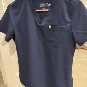 Fabletics Navy Scrub Set